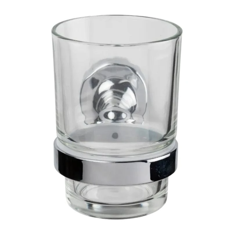 Croydex Flexi-Fix Worcester Tumbler And Holder - Chrome 3 Croydex Flexi-Fix Worcester Tumbler And Holder - Chrome