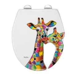Croydex Francie And Josie Flexi-Fix Toilet Seat - Steven Brown