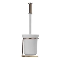 Croydex Grosvenor Gold Toilet Brush And Holder