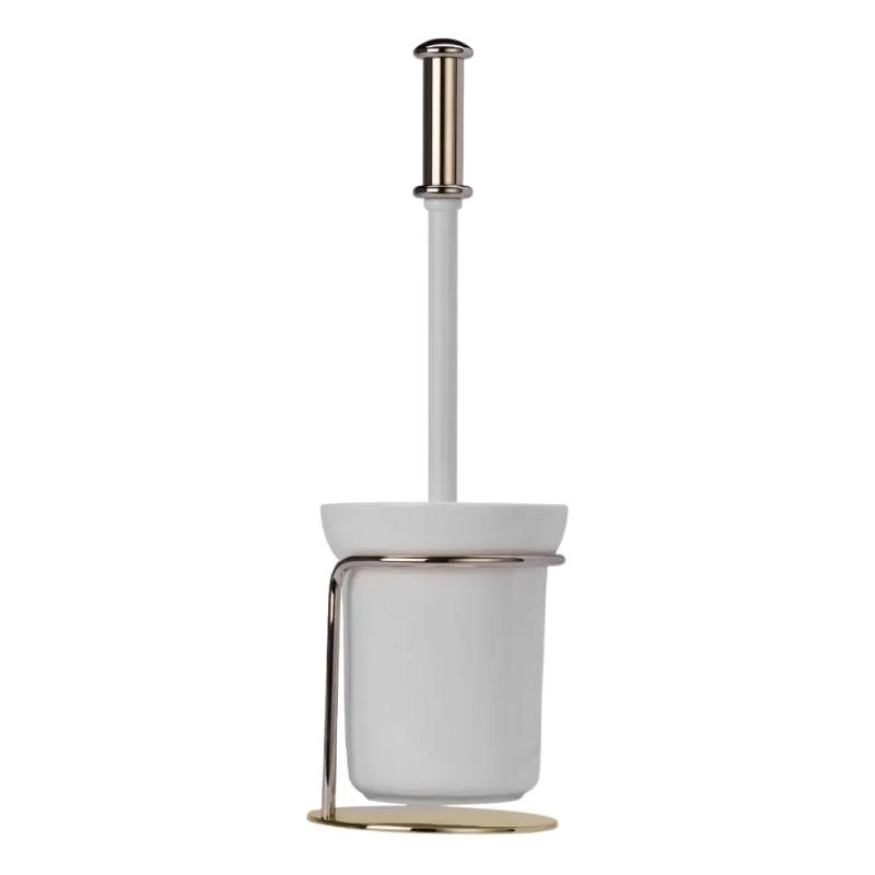 Croydex Grosvenor Gold Toilet Brush And Holder 3 Croydex Grosvenor Gold Toilet Brush And Holder