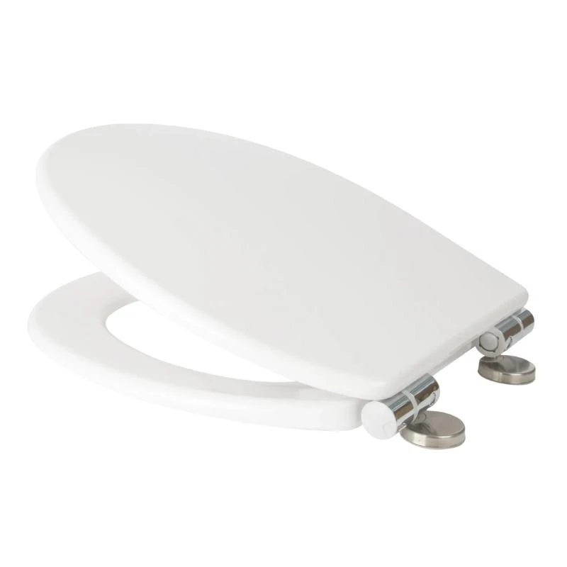 Croydex Haughton Toilet Seat - White 4 Croydex Haughton Toilet Seat - White - Image 2