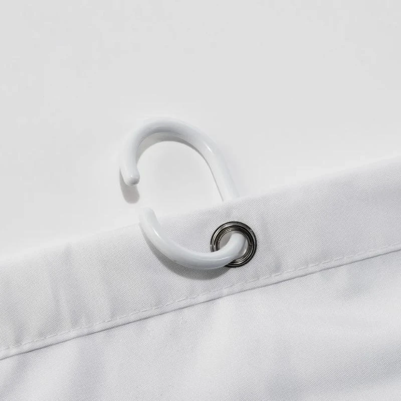 Croydex High Performance Shower Curtain (Long Drop, Bulk Pack) - White 5 Croydex High Performance Shower Curtain (Long Drop, Bulk Pack) - White - Image 3