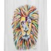 Croydex Lewis McZoo Shower Curtain - Steven Brown 2 Croydex Lewis McZoo Shower Curtain - Steven Brown -Home Bathroom croydex lewis mczoo shower curtain steven brown af305122h