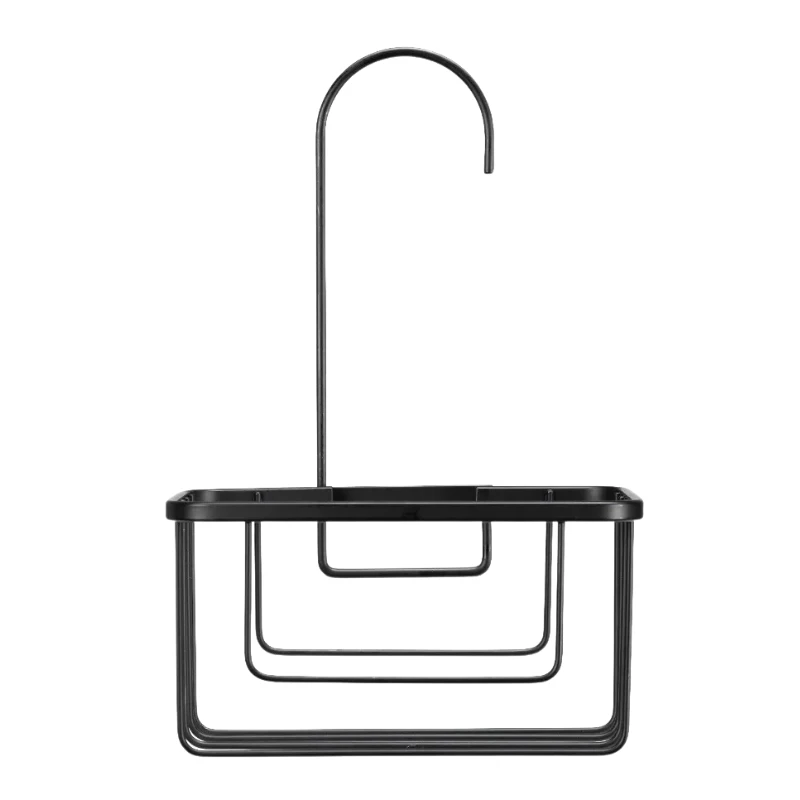 Croydex Matt Black Hook Over Shower Caddy 4 Croydex Matt Black Hook Over Shower Caddy - Image 2