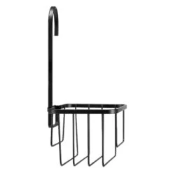 Croydex Matt Black Hook Over Shower Caddy 7 Croydex Matt Black Hook Over Shower Caddy -Home Bathroom croydex matt black hook over shower caddy qm260421 2