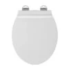Croydex Michigan Flexi-Fix Toilet Seat - White