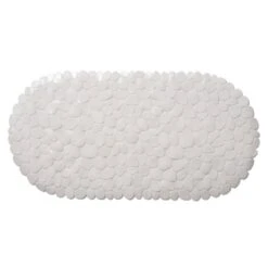Croydex Pebbles Bath Mat - White