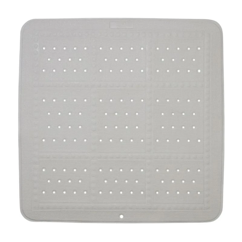 Croydex Plain Cushioned Shower Mat - White 3 Croydex Plain Cushioned Shower Mat - White