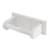 Croydex Portland Toilet Holder - White Wood