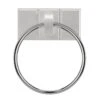 Croydex Portland Towel Ring - White Wood -Home Bathroom croydex portland towel ring white wood wa991522