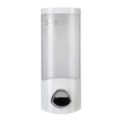 Croydex Single Shampoo/Soap Dispenser - White
