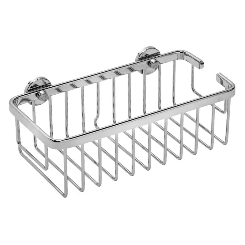 Croydex Slimline Aluminium Cosmetic Basket - Chrome 4 Croydex Slimline Aluminium Cosmetic Basket - Chrome - Image 2