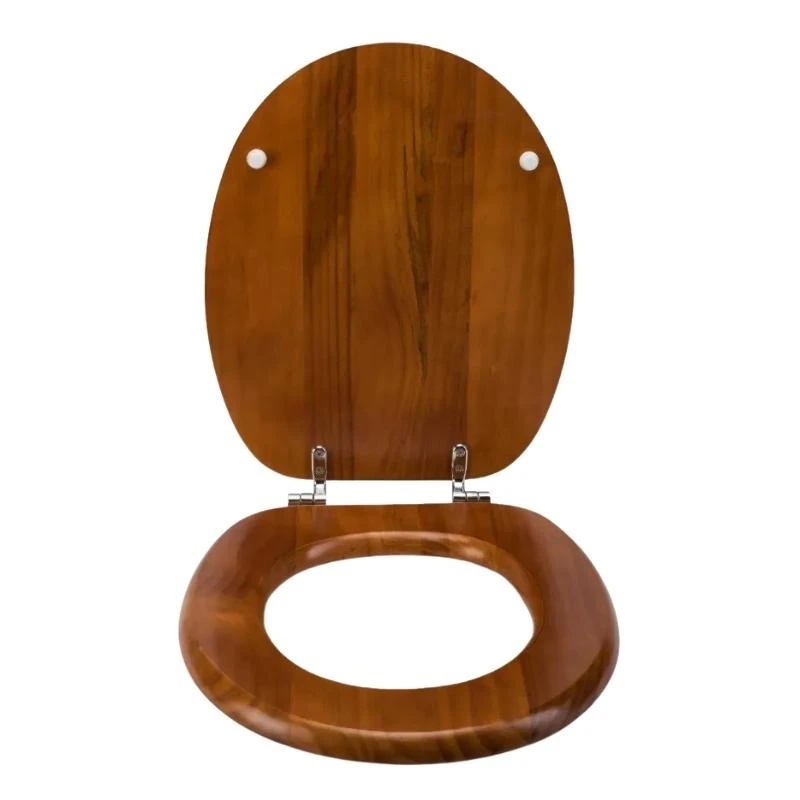 Croydex Solid Wood Toilet Seat - Antique Pine 5 Croydex Solid Wood Toilet Seat - Antique Pine - Image 3