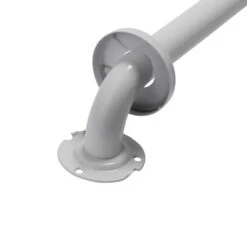 Croydex Stainless Steel Angled Grab Bar - White -Home Bathroom croydex stainless steel angled grab bar white ap501322 1