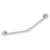 Croydex Stainless Steel Angled Grab Bar - White 2 Croydex Stainless Steel Angled Grab Bar - White -Home Bathroom croydex stainless steel angled grab bar white ap501322