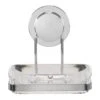 Croydex Stick 'N' Lock Soap Dish And Holder - Chrome 2 Croydex Stick 'N' Lock Soap Dish And Holder - Chrome -Home Bathroom croydex stick n lock soap dish and holder chrome qm291941
