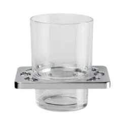 Croydex Sutton Tumbler And Holder - Chrome