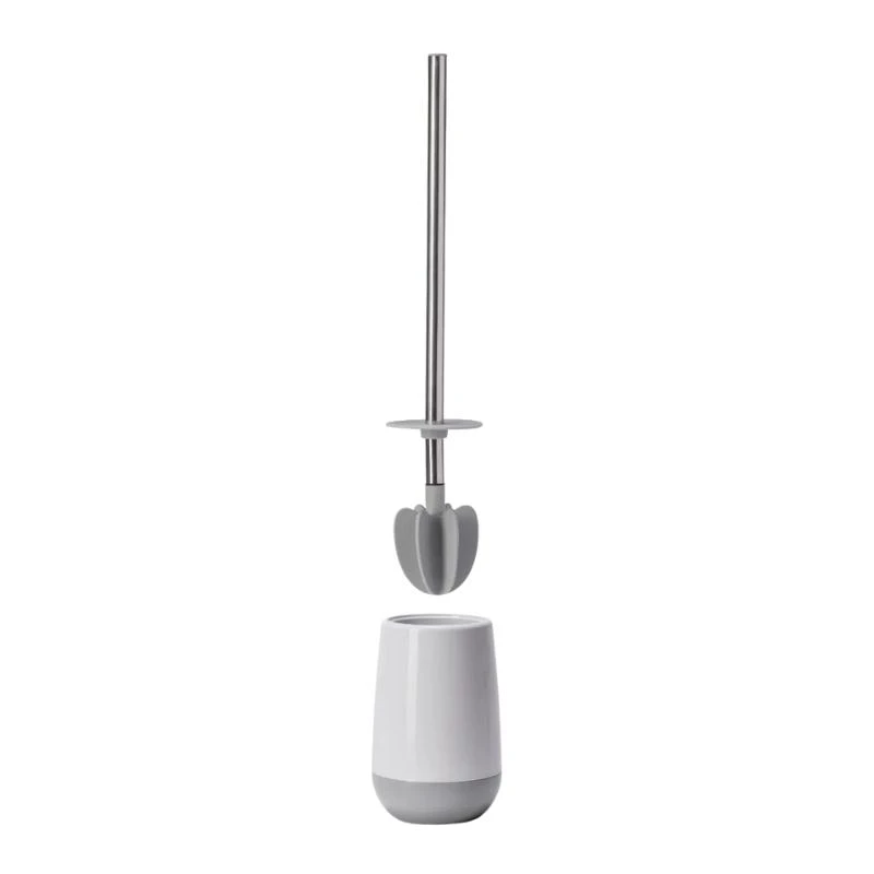 Croydex Swiper Loo Brush - White/Grey 5 Croydex Swiper Loo Brush - White/Grey - Image 3