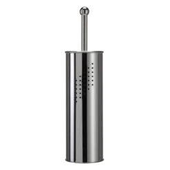 Croydex Toilet Brush & Holder - Stainless Steel