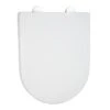 Croydex Varano Soft Close Toilet Seat - White -Home Bathroom croydex varano soft close toilet seat white wl401822h