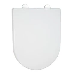 Croydex Varano Soft Close Toilet Seat - White