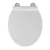 Croydex Victoria Flexi-Fix Toilet Seat - White
