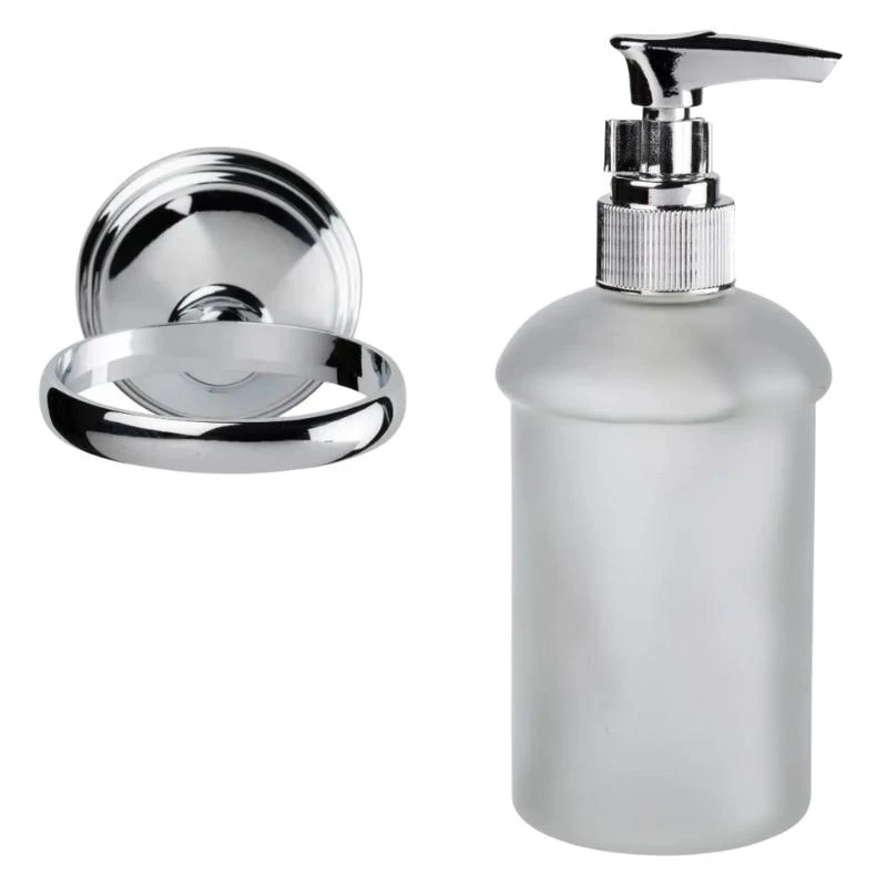 Croydex Westminster Soap Dispenser - Chrome 4 Croydex Westminster Soap Dispenser - Chrome - Image 2