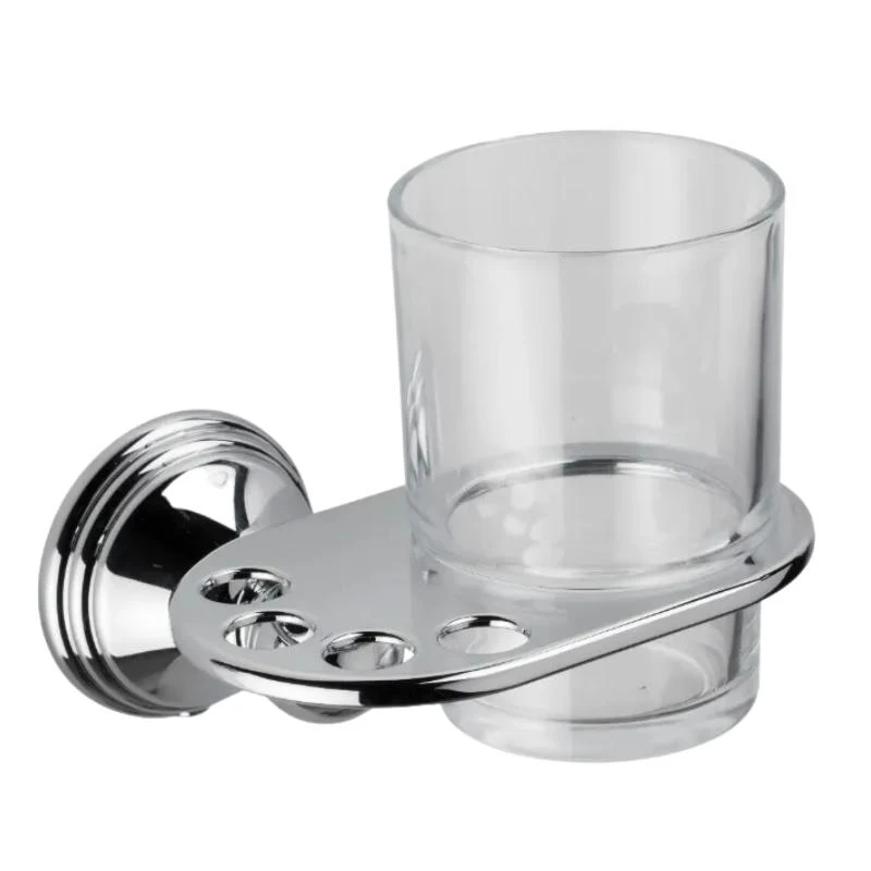 Croydex Westminster Tumbler And Holder - Chrome 4 Croydex Westminster Tumbler And Holder - Chrome - Image 2
