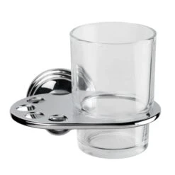 Croydex Westminster Tumbler And Holder - Chrome
