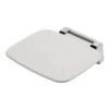 Croydex White And Chrome Shower Seat -Home Bathroom croydex white and chrome shower seat ap120122