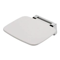 Croydex White And Chrome Shower Seat