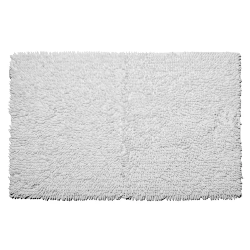 Croydex White Cotton Bathroom Mat 3 Croydex White Cotton Bathroom Mat