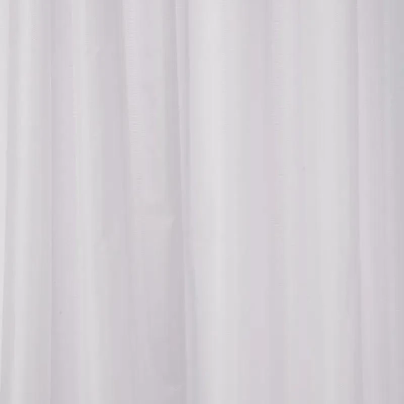 Croydex White Plain Shower Curtain 3 Croydex White Plain Shower Curtain