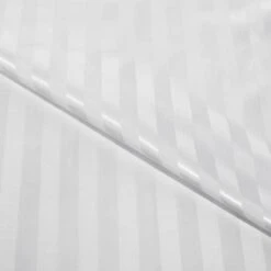 Croydex Woven Stripe Shower Curtain - White -Home Bathroom croydex woven stripe shower curtain white af286122 2