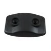 Daryl Cressida Plain Bottom Clamp - Dark Grey -Home Bathroom daryl 358b plain inner clamp dark grey 200277
