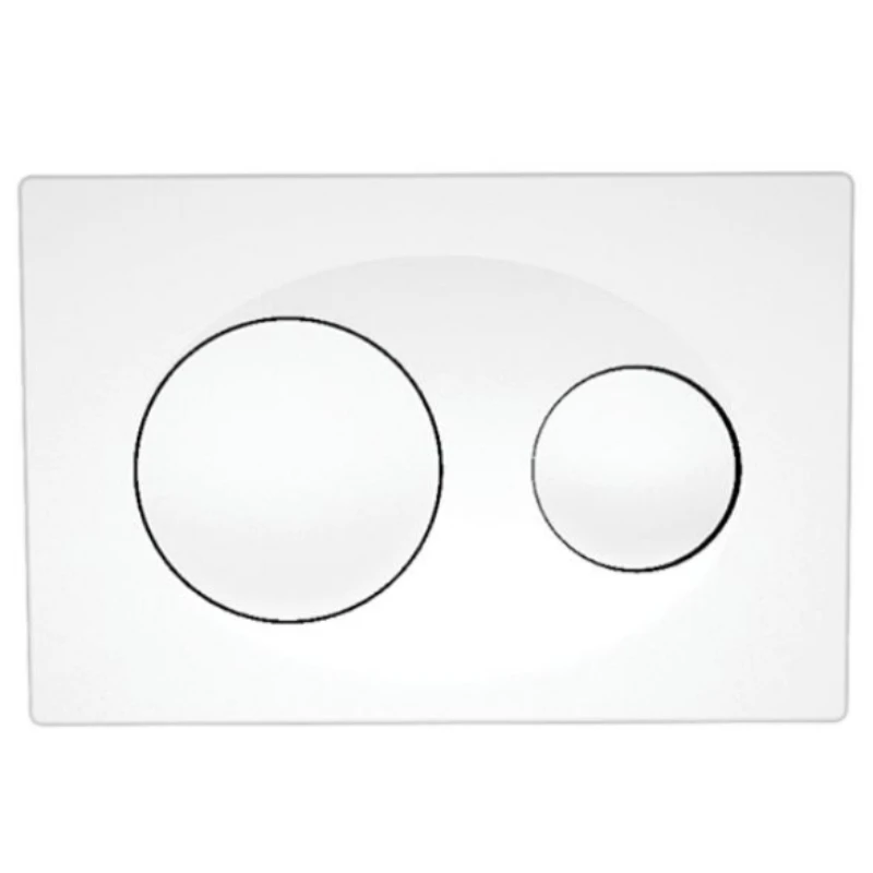Fluidmaster T-Series Orbi Dual Flush ABS Plate - White 3 Fluidmaster T-Series Orbi Dual Flush ABS Plate - White
