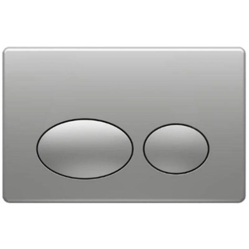 Fluidmaster T-Series Tactile Dual Flush ABS Plate - Matt Chrome 3 Fluidmaster T-Series Tactile Dual Flush ABS Plate - Matt Chrome