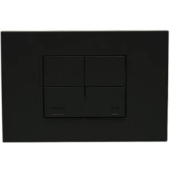 Fluidmaster T-Series Tile Dual Flush ABS Plate - Black