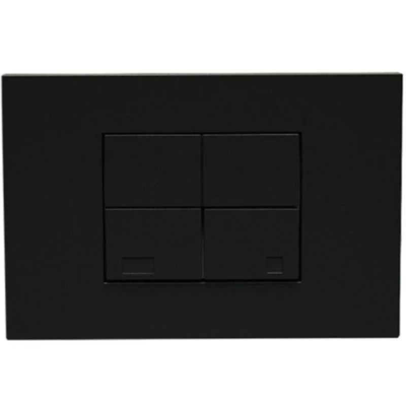 Fluidmaster T-Series Tile Dual Flush ABS Plate - Black 3 Fluidmaster T-Series Tile Dual Flush ABS Plate - Black