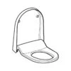 Geberit AquaClean Sela Toilet Seat - Alpine White -Home Bathroom geberit aquaclean sela toilet seat alpine white 242.810.11.1