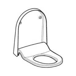 Geberit AquaClean Sela Toilet Seat - Alpine White