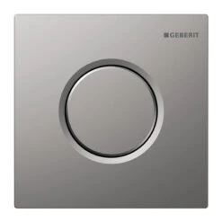 Geberit Bolero Pneumatic Urinal Flush Plate - Matt Chrome