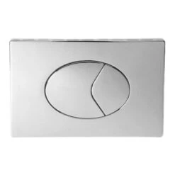 Geberit Dual Flush Plate - Chrome
