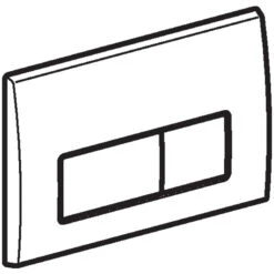 Geberit Kappa50 Dual Flush Plate - Alpine White 9 Geberit Kappa50 Dual Flush Plate - Alpine White -Home Bathroom geberit kappa50 dual flush plate alpine white 115.260.11.1 3