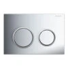 Geberit Omega20 Dual Flush Plate - Bright Chrome 1 Geberit Omega20 Dual Flush Plate - Bright Chrome -Home Bathroom geberit omega20 dual flush plate bright chrome 115.085.kh .1