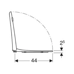 Geberit Selnova Comfort Toilet Seat - Carmine Red 7 Geberit Selnova Comfort Toilet Seat - Carmine Red -Home Bathroom geberit selnova comfort toilet seat carmine red 500.133.00.2 2