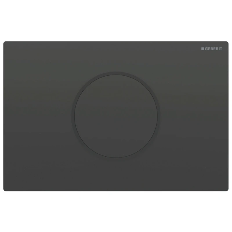 Geberit Sigma10 Automatic/Touchless Dual Flush Plate - Battery Operation - Black 3 Geberit Sigma10 Automatic/Touchless Dual Flush Plate - Battery Operation - Black