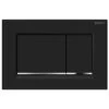 Geberit Sigma30 Dual Flush Plate - Matt Black / Chrome 1 Geberit Sigma30 Dual Flush Plate - Matt Black / Chrome -Home Bathroom geberit sigma30 dual flush plate matt black chrome 115.883.14.1
