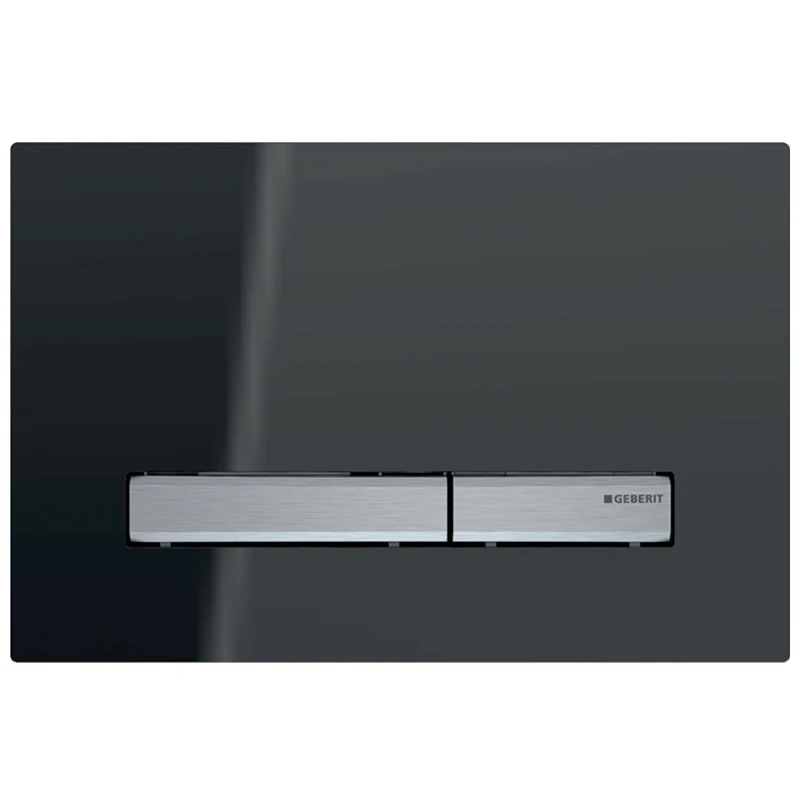 Geberit Sigma50 Dual Flush Plate - Chrome / Lava 3 Geberit Sigma50 Dual Flush Plate - Chrome / Lava