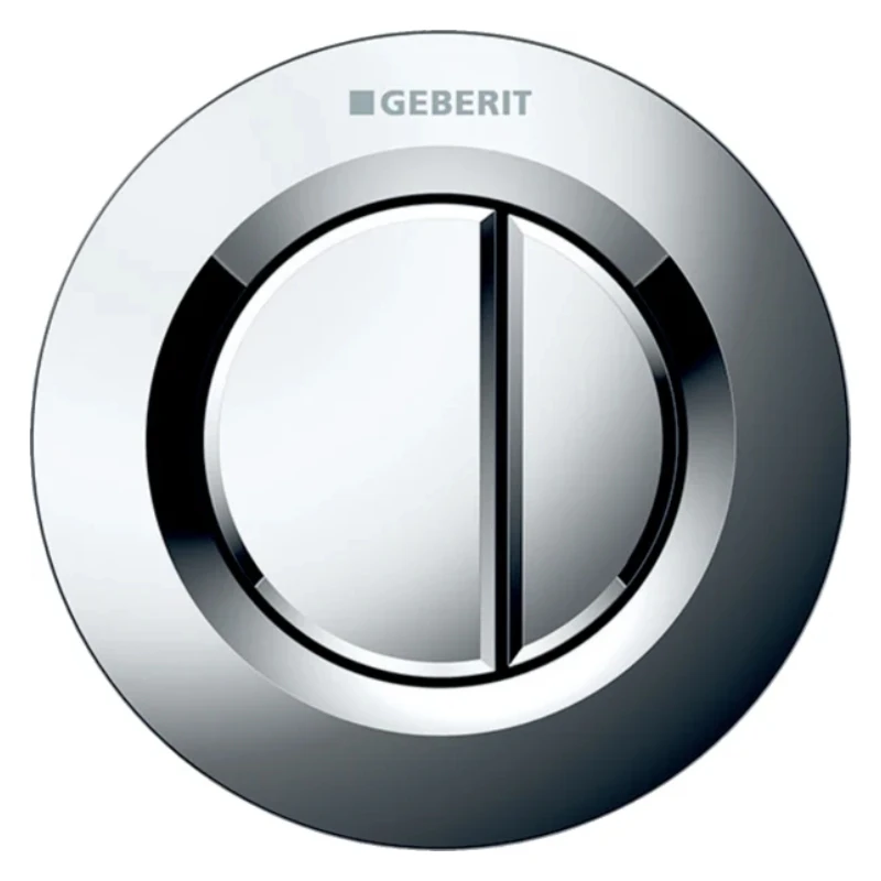 Geberit Type 01 Pnuematic Dual Flush Button - For Sigma Concealed Cistern - Matt Chrome 3 Geberit Type 01 Pnuematic Dual Flush Button - For Sigma Concealed Cistern - Matt Chrome